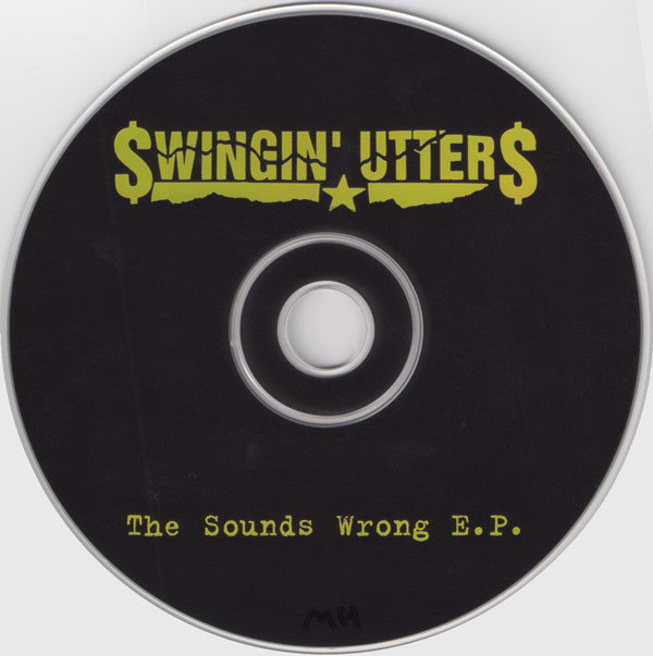 Swingin' Utters : The Sounds Wrong E.P. (CD, EP, RE)