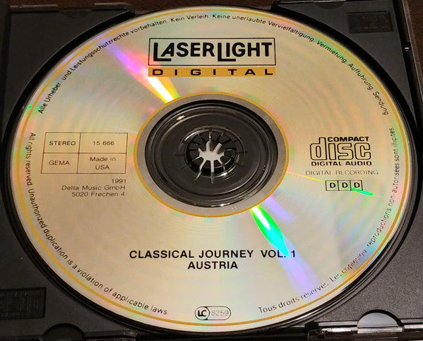 Various : Classical Journey Vol. 1: Austria (CD, Comp)