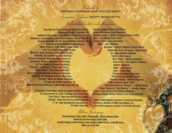 Taylor Swift : Fearless (CD, Album, Enh)