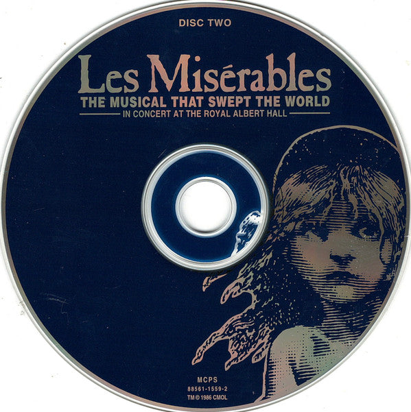 Alain Boublil And Claude-Michel Schönberg : Les Misérables - In Concert At The Royal Albert Hall (2xCD, Album, Fat)