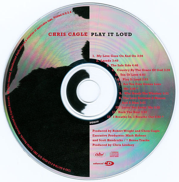 Chris Cagle : Play It Loud (CD, Album, Enh, RE)