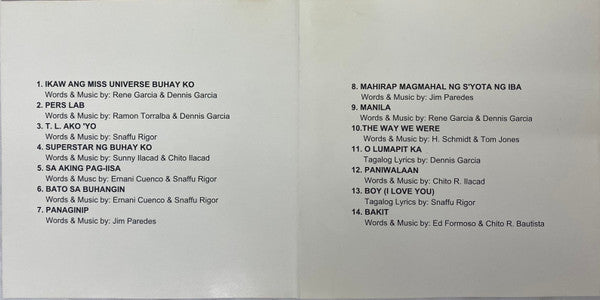 Various : The Best Of Manila Sound (CD, Album, Comp, RE)