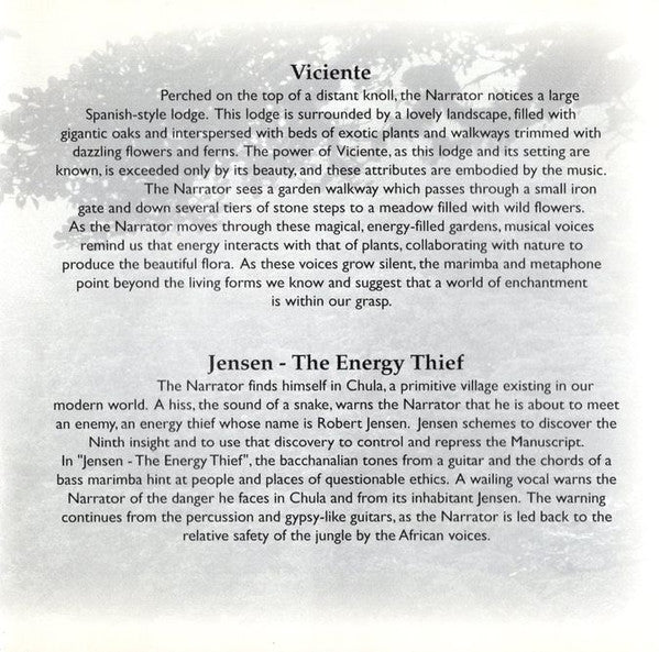 Christopher Franke : The Celestine Prophecy (A Musical Voyage) (CD, Album)