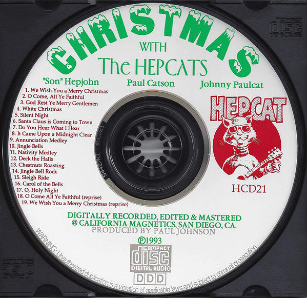 The Hepcats (5) : Christmas With The Hepcats (CD, Album)