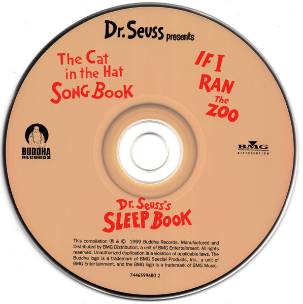 Dr. Seuss : Dr. Seuss Presents...If I Ran The Zoo / The Cat In The Hat Songbook / Dr. Seuss's Sleep Book (CD, Comp, RE)