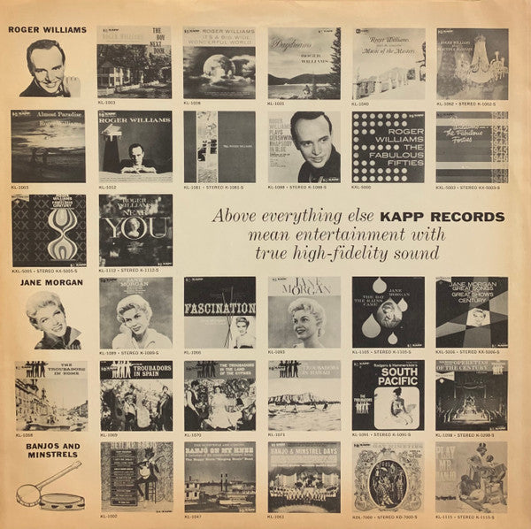 Roger Williams - Roger Williams (LP) (G) - Endless Media