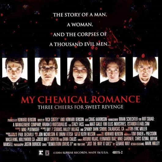 My Chemical Romance : Three Cheers For Sweet Revenge (CD, Album)
