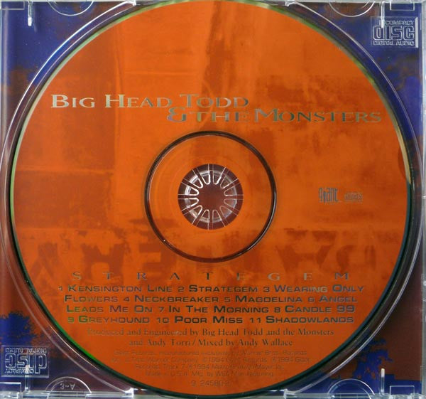Big Head Todd And The Monsters : Strategem (CD, Album, SRC)