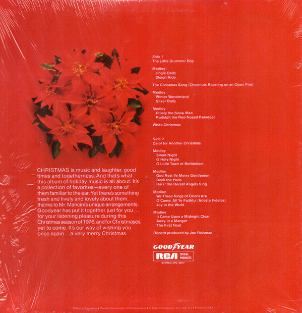 Henry Mancini And His Orchestra : Mancini Moods At Christmastime (LP, Album)