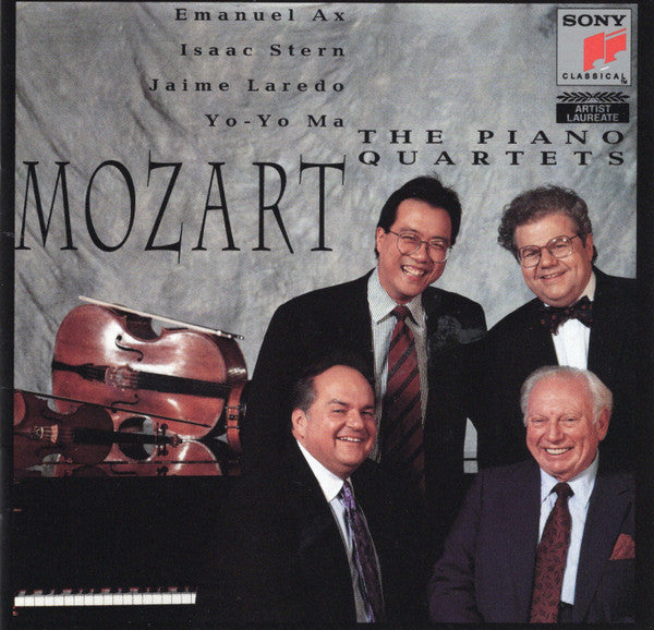 Wolfgang Amadeus Mozart, Emanuel Ax, Isaac Stern, Jaime Laredo, Yo-Yo Ma : The Piano Quartets (CD, Club, SBM)