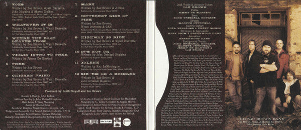 Zac Brown Band : The Foundation (CD, Album, Car)