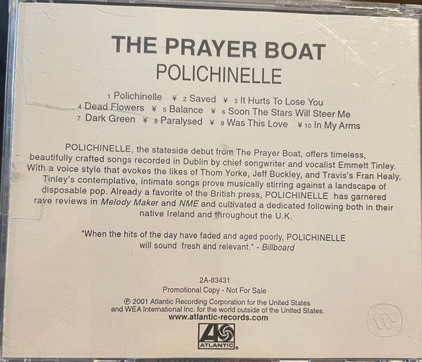 The Prayer Boat - Polichinelle (CD) (VG+) - Endless Media