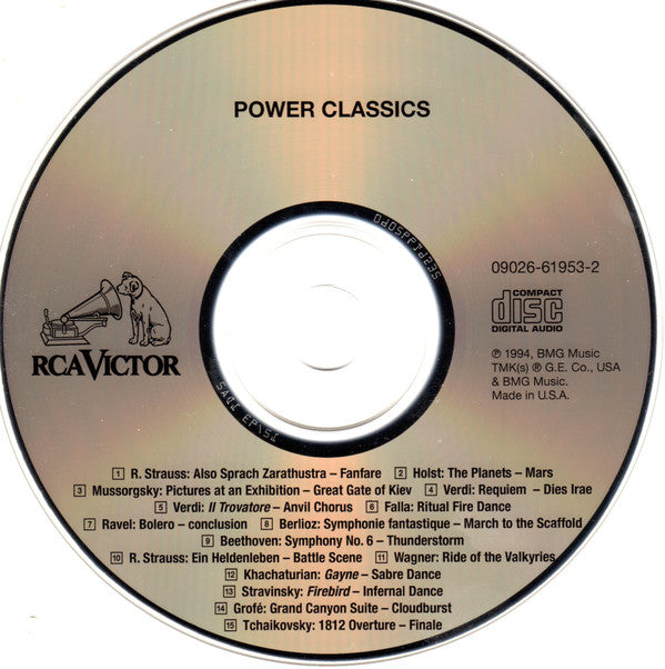 Various : Power Classics (2xCD, Comp)