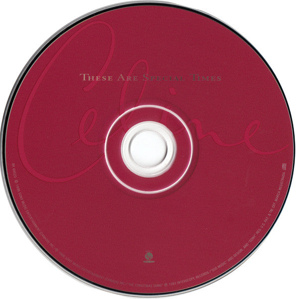 Céline Dion - These Are Special Times (CD) (VG) - Endless Media