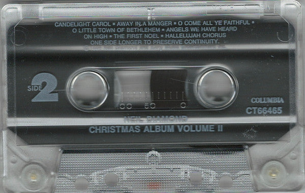 Neil Diamond : The Christmas Album Volume II (Cass, Album, Dol)