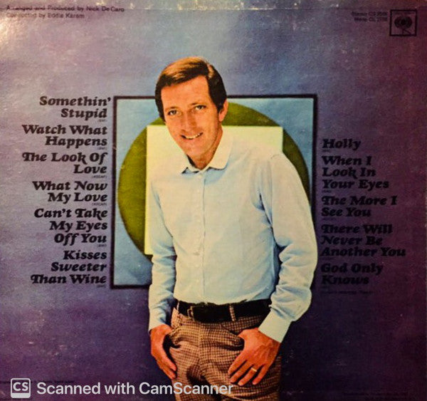 Andy Williams - Love, Andy (LP) (VG) - Endless Media