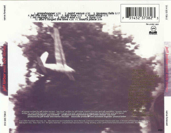 Jeff Lorber : West Side Stories (CD, Album)