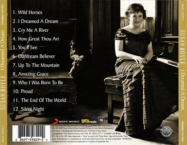 Susan Boyle : I Dreamed A Dream (CD, Album)