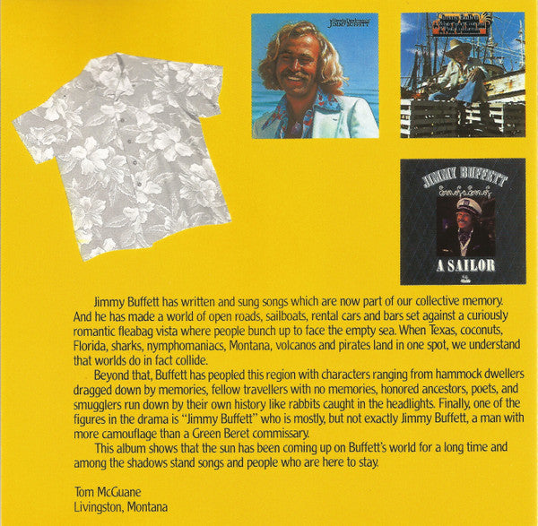 Jimmy Buffett : Songs You Know By Heart (Jimmy Buffett's Greatest Hit(s)) (CD, Comp, Club, RP)