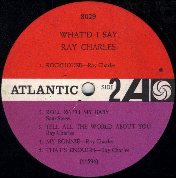 Ray Charles - What'd I Say (LP) (G) - Endless Media