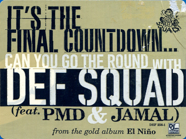 Def Squad - Countdown / The Game (12") (VG) - Endless Media