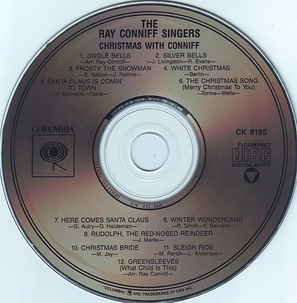 Ray Conniff And The Singers : Christmas With Conniff (CD, Album, RE)