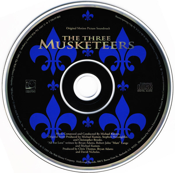 Michael Kamen : The Three Musketeers (Original Motion Picture Soundtrack) (CD, Album)
