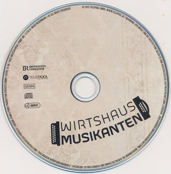 Various : Wirtshausmusikanten (CD, Album, Comp)
