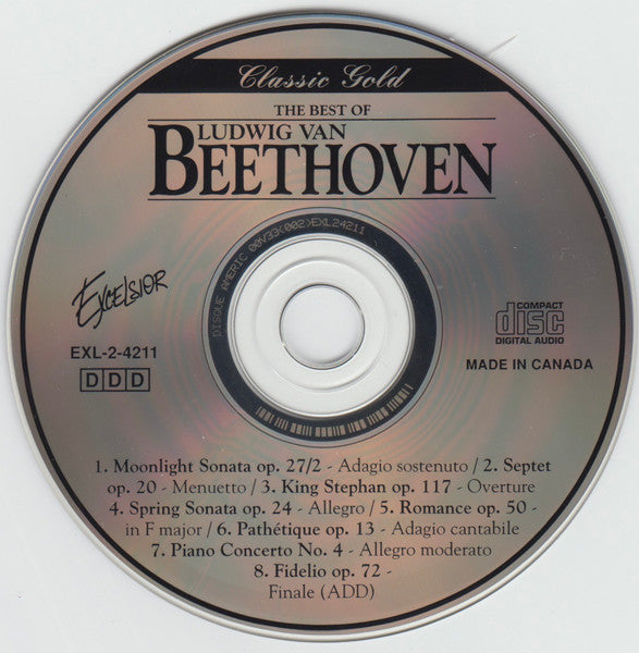 Various : The Best Of Ludwig Van Beethoven (CD, Comp)