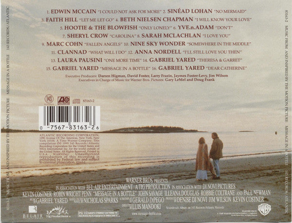 Various : Message In A Bottle (Music From And Inspired By The Motion Picture) (CD, Comp)