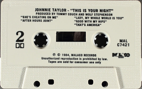 Johnnie Taylor : This Is Your Night (Cass)