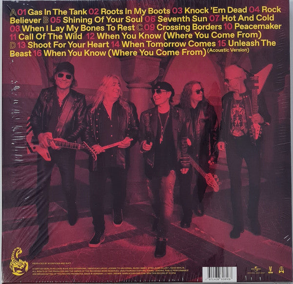 Scorpions : Rock Believer (2xLP, Album, 180 + 7", Single, Cle + Dlx, Ltd)