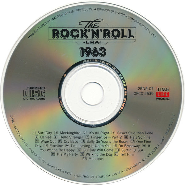 Various : The Rock 'N' Roll Era 1963 (CD, Comp, RE, RM)