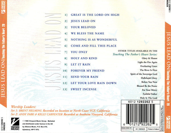 Brent Helming, Andy Park & Kelly Carpenter - Jesus Lead On (CD) (VG) - Endless Media