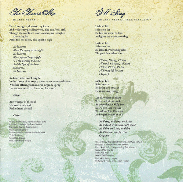 Hilary Weeks : The Collection (CD, Comp)