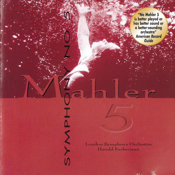 Gustav Mahler, London Symphony Orchestra, Harold Farberman : Symphony No. 5 (CD, Album)