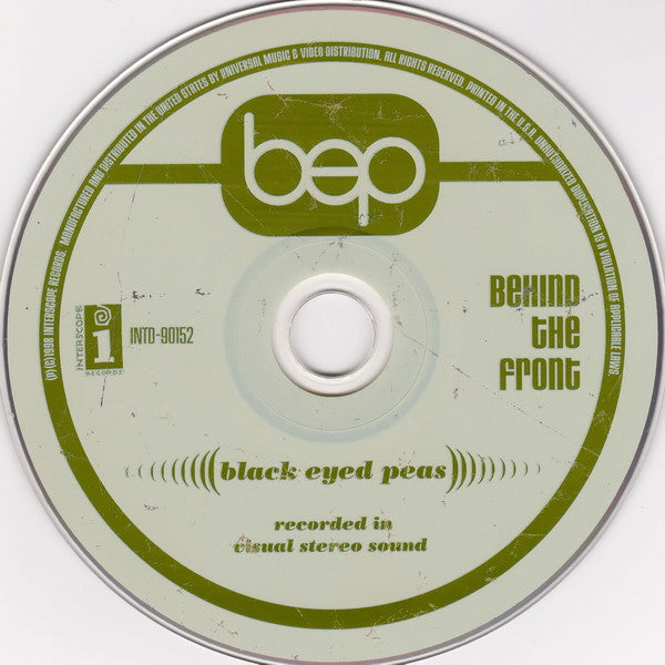 Black Eyed Peas : Behind The Front (CD, Album)