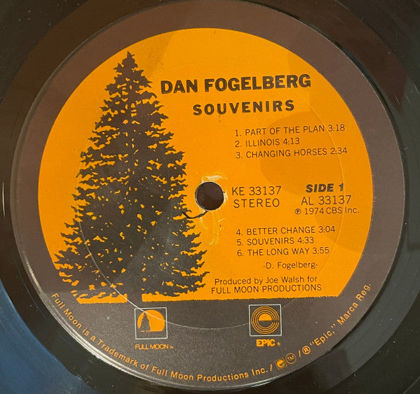 Dan Fogelberg : Souvenirs (LP, Album, RE, Ora)