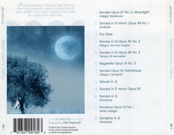 Amy Hayashi-Jones : Beethoven's Piano (CD, Album)