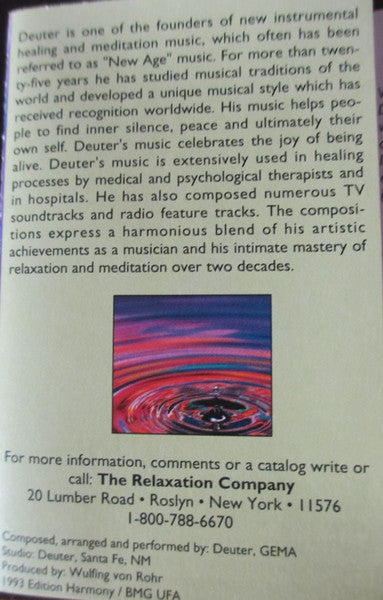 Deuter : Wind & Mountain (Cass, Album)