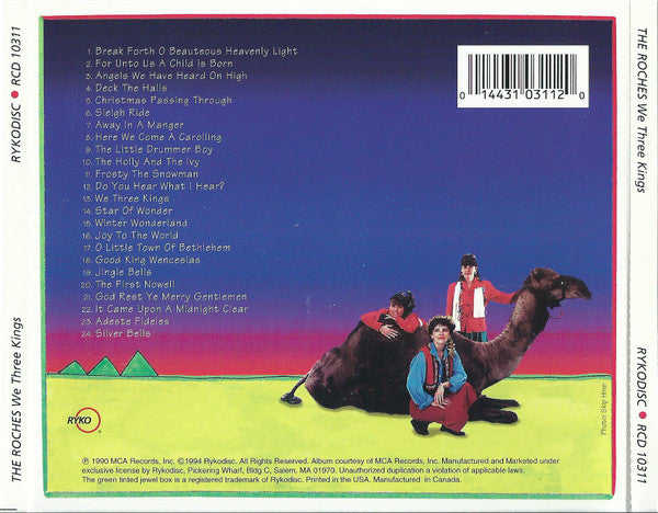 The Roches : We Three Kings (CD, Album, RE)