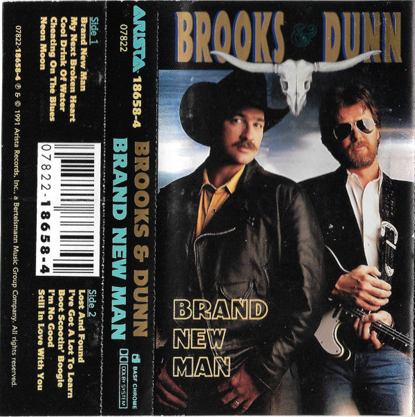 Brooks & Dunn : Brand New Man (Cass, Album, BAS)