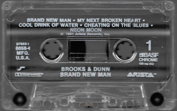 Brooks & Dunn : Brand New Man (Cass, Album, BAS)