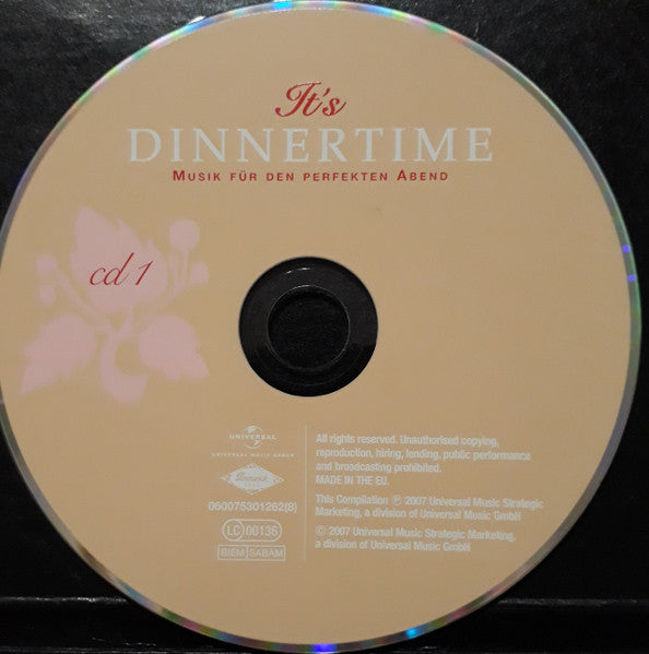 Various : It's Dinnertime - Musik Für Den Perfekten Abend (3xCD, Comp, Box)