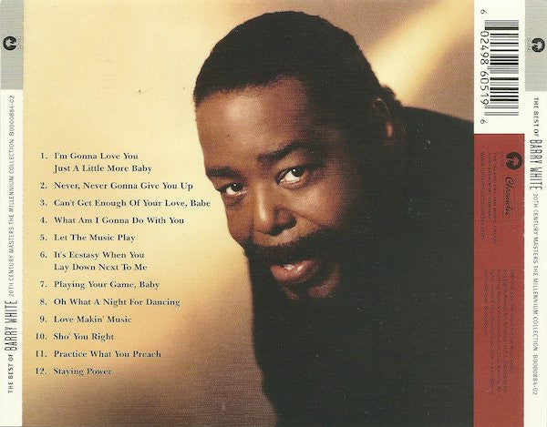 Barry White : The Best Of Barry White (CD, Comp, RM)