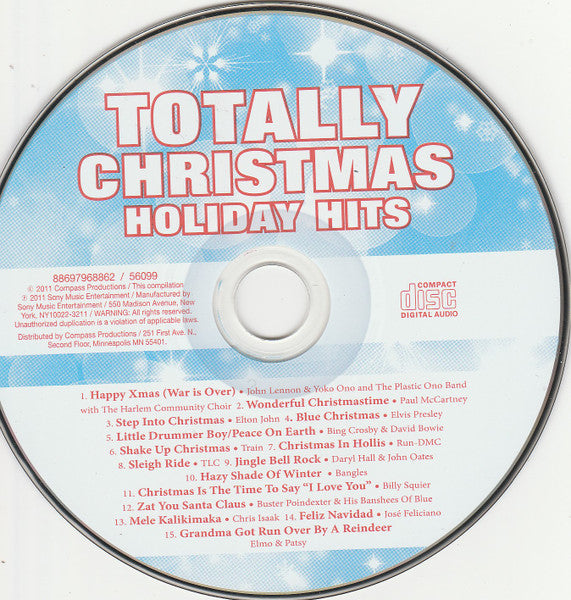 Various : Totally Christmas (Holiday Hits) (CD, Comp)