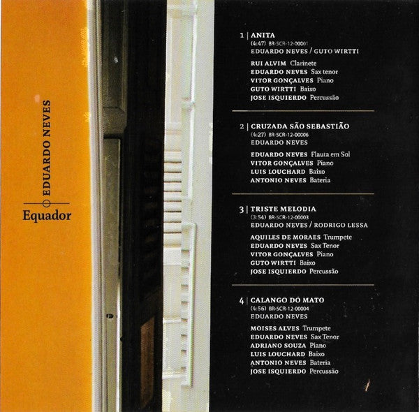 Eduardo Neves : Equador (CD, Album)