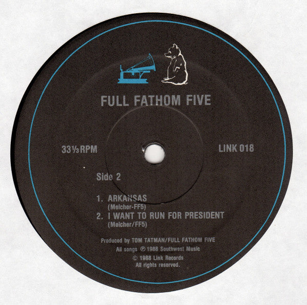Full Fathom Five (2) : Paingiver (12", EP, Bro)