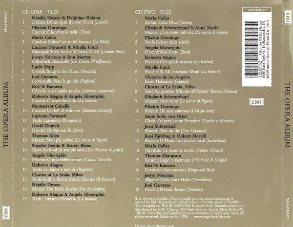 Various : The Opera Album (2xCD, Comp, Club)
