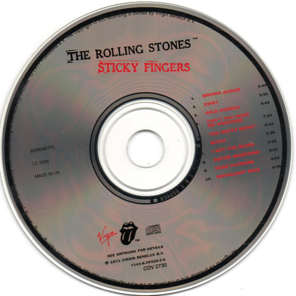 The Rolling Stones : Sticky Fingers (CD, Album, RE, RM)